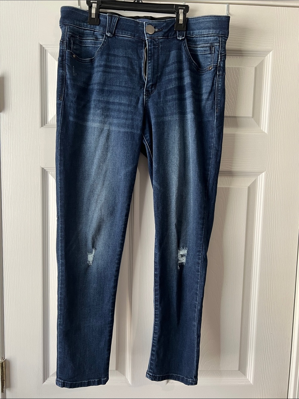 Democracy Women's Dark Indigo Stretch Skinny Jeans